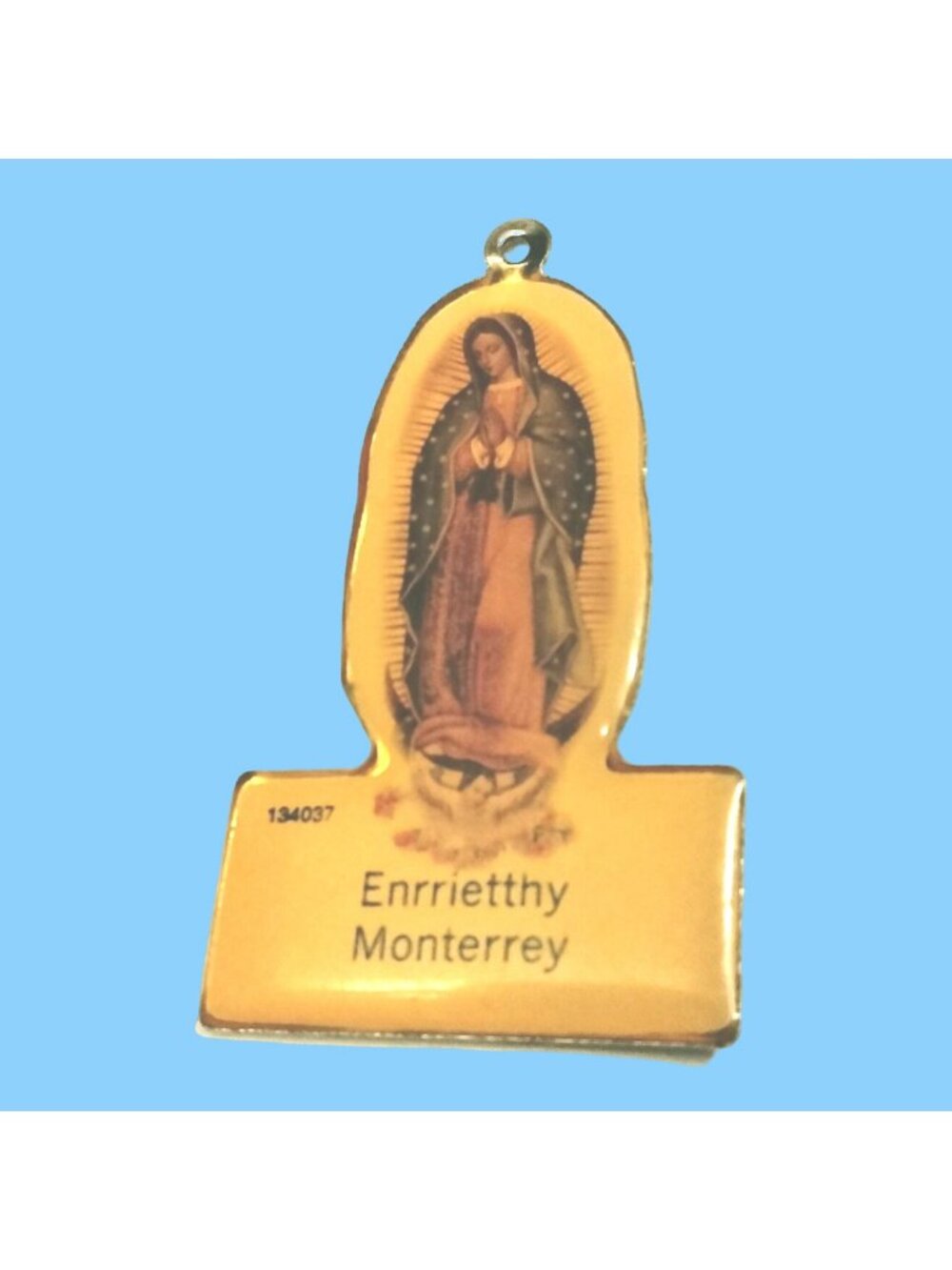 Our Lady Of Guadalupe Rosary Tag Enrrietthy Monterrey Religious Medal